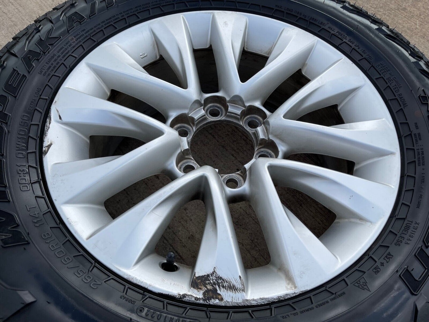 18" Lexus GX460 GX470 Tacoma 4Runner OEM 74297 wheel rim 2020 2021 2022 2023