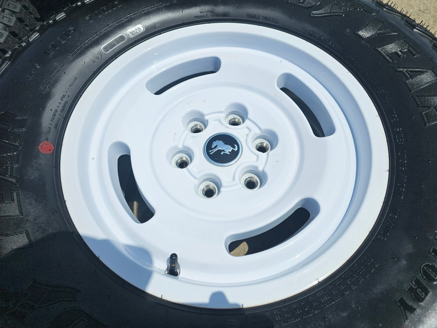 17" Ford Bronco HERITAGE Limited Edition wheels rims white 2025 35" NEW