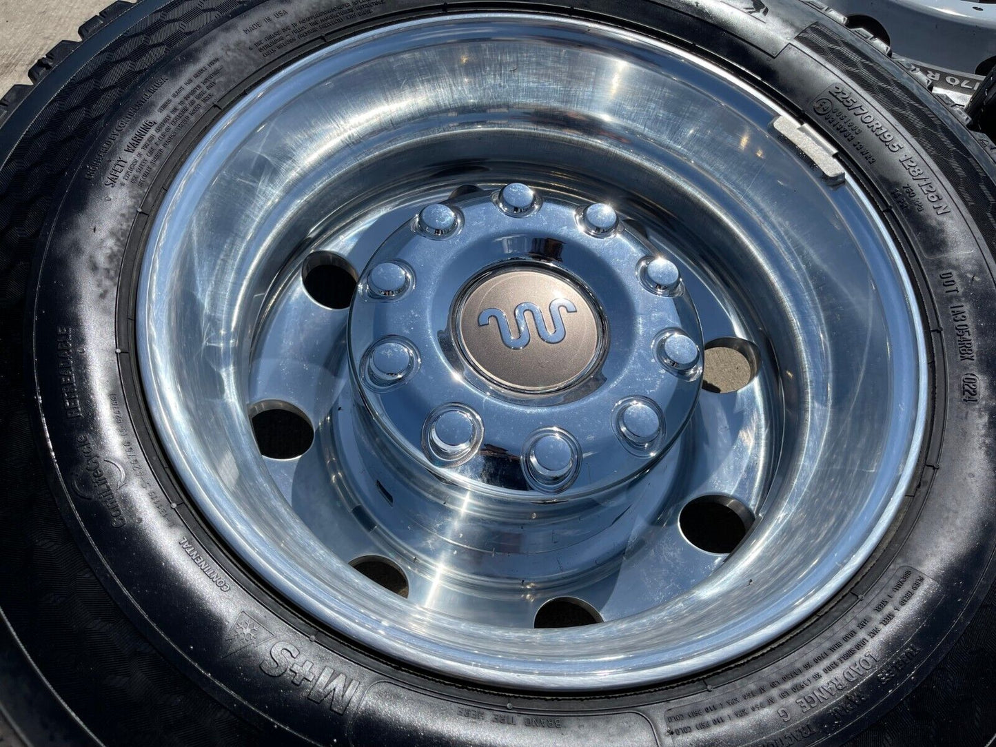19.5" Ford F-450 Dually F-550 rims wheels RAM 4500 OEM 10x225 2023 2024 2025 NEW