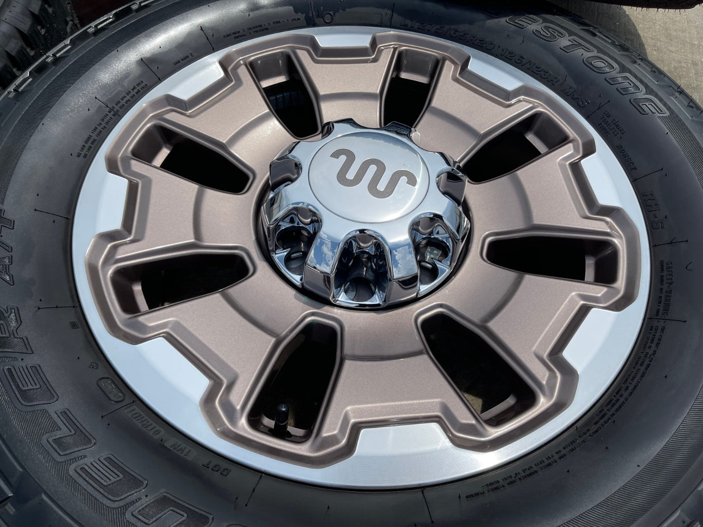 20" Ford F-250 F-350 OEM KING RANCH tan 10487 wheels rims 2024 2025 2026