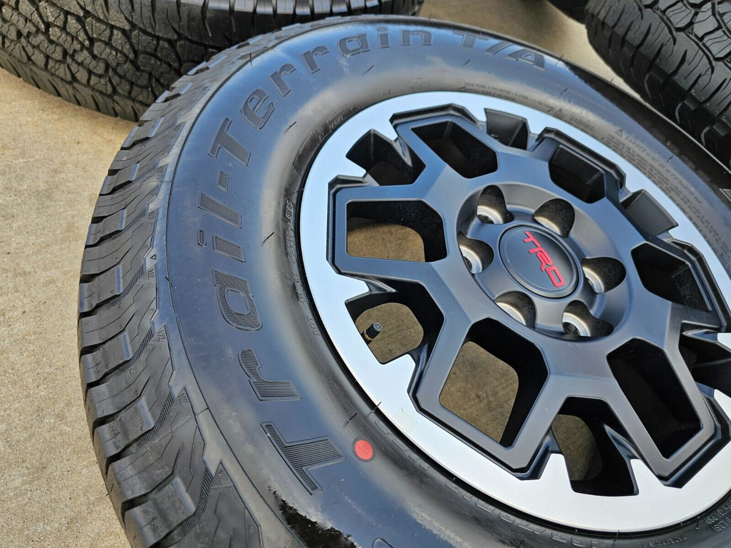 17" Toyota Tacoma 4Runner TRD OEM 42611 95893 10638 wheels rims 2025 BFG NEW