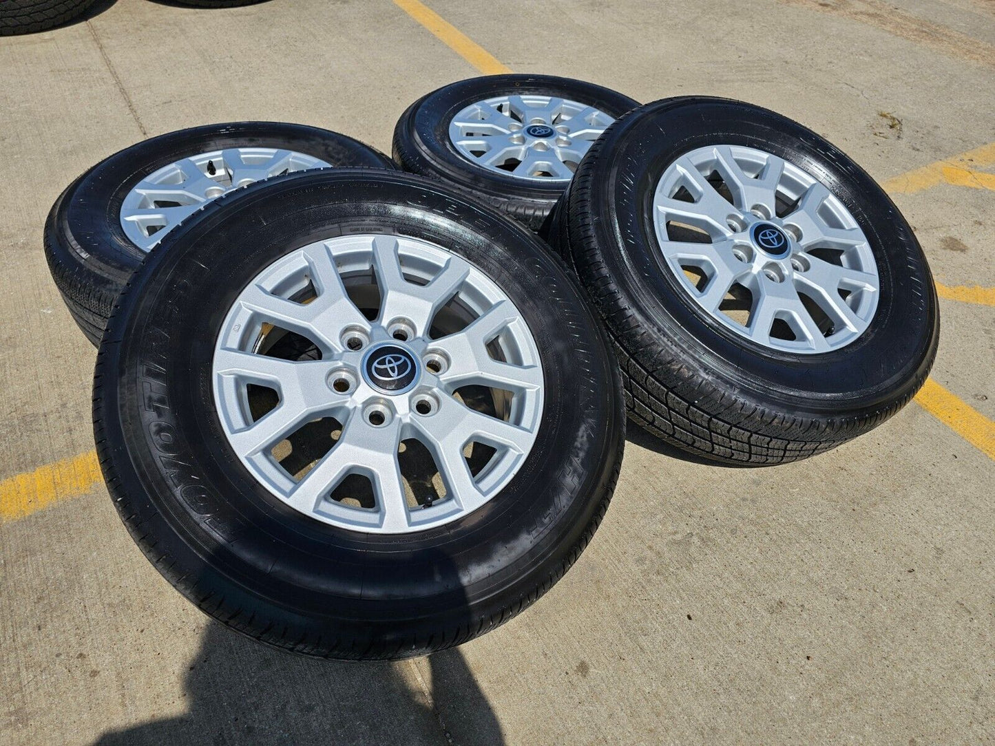17" Toyota Tacoma 4Runner TRD OEM wheels rims tires 2024 2025