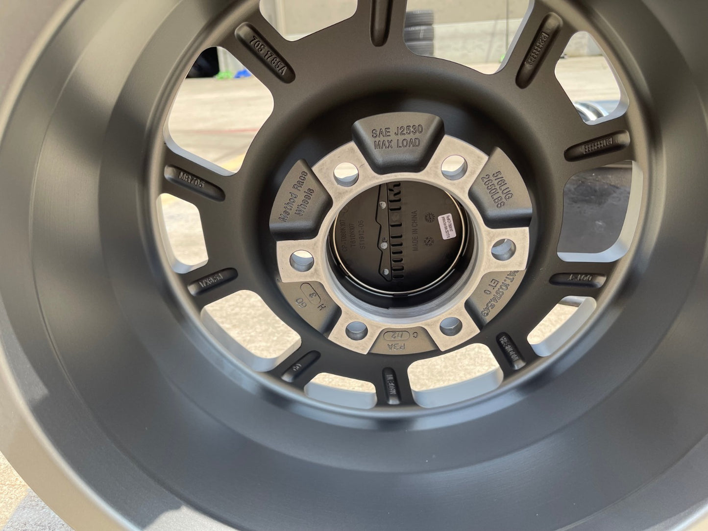 17x8.5 17" Method Racing MR706 Chevy Silverado RAM Tacoma wheel rim 6x139 6x5.5