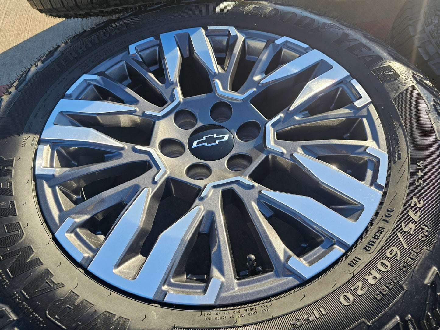 20" Chevy Silverado Z71 GMC Sierra Canyon OEM wheels rims 2024 2025 2026 NEW
