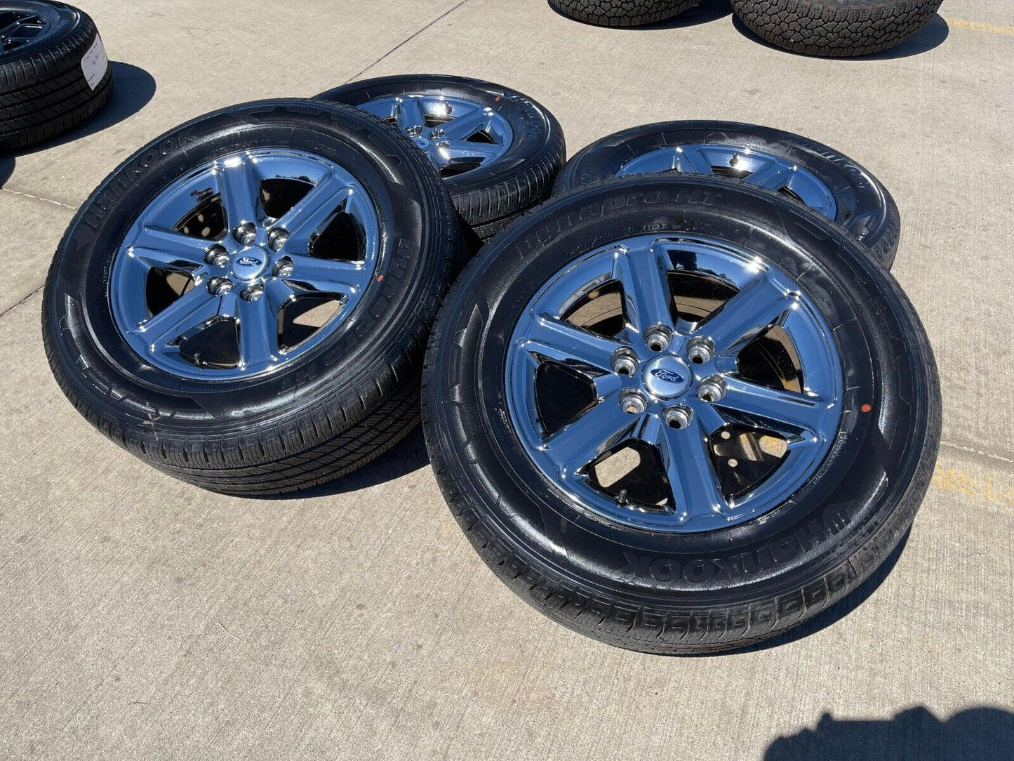 18" Ford F-150 Expedition OEM chrome rims wheels tires 2024 2025 NEW