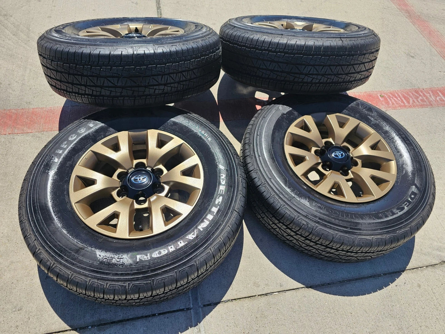 16" Toyota Tacoma TRD bronze wheels rims 75190 4Runner FJ Cruiser NEW