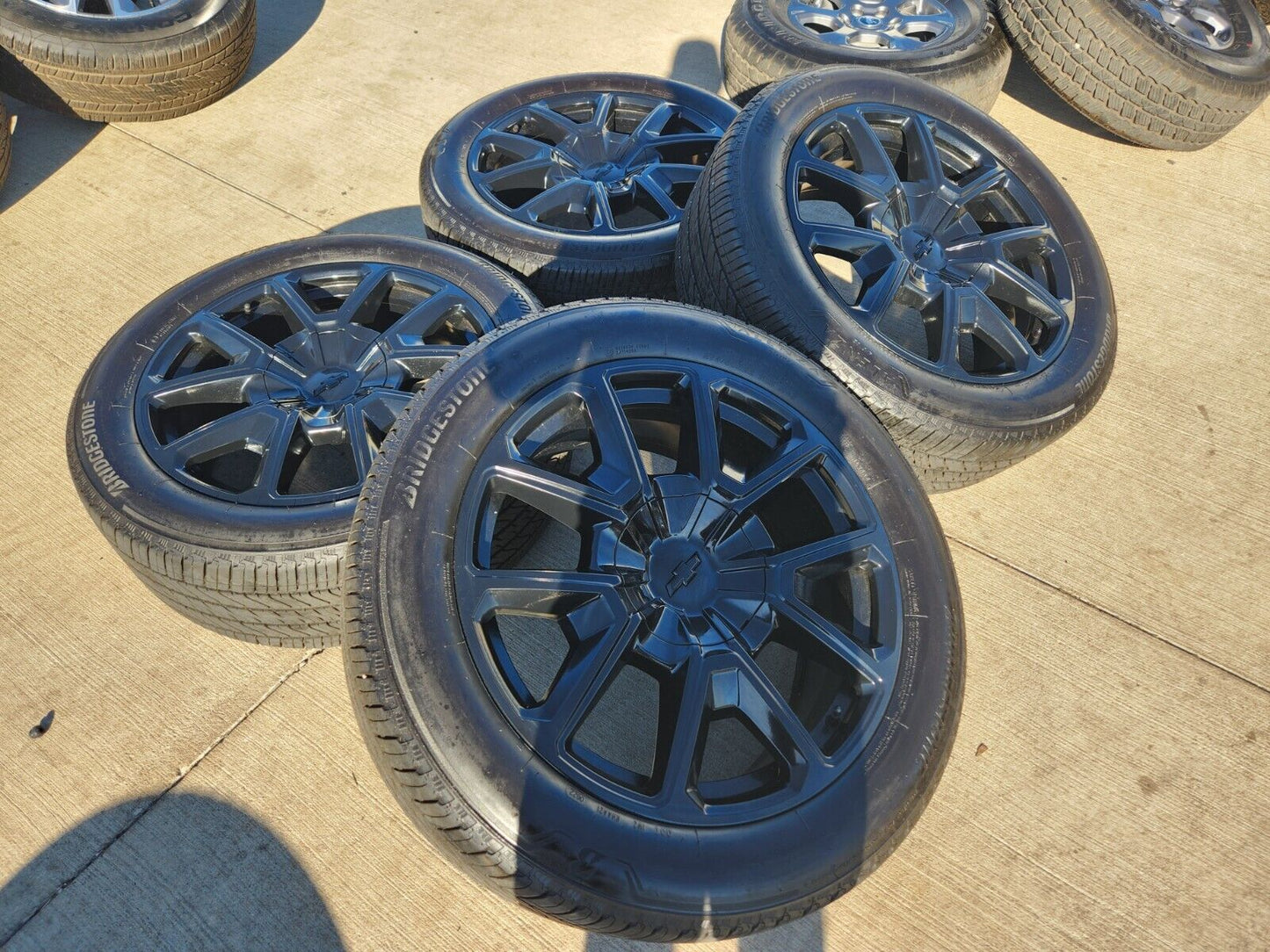 22" Chevy Tahoe Silverado RST OEM 14035 wheels rims 2021 2022 2023 2024