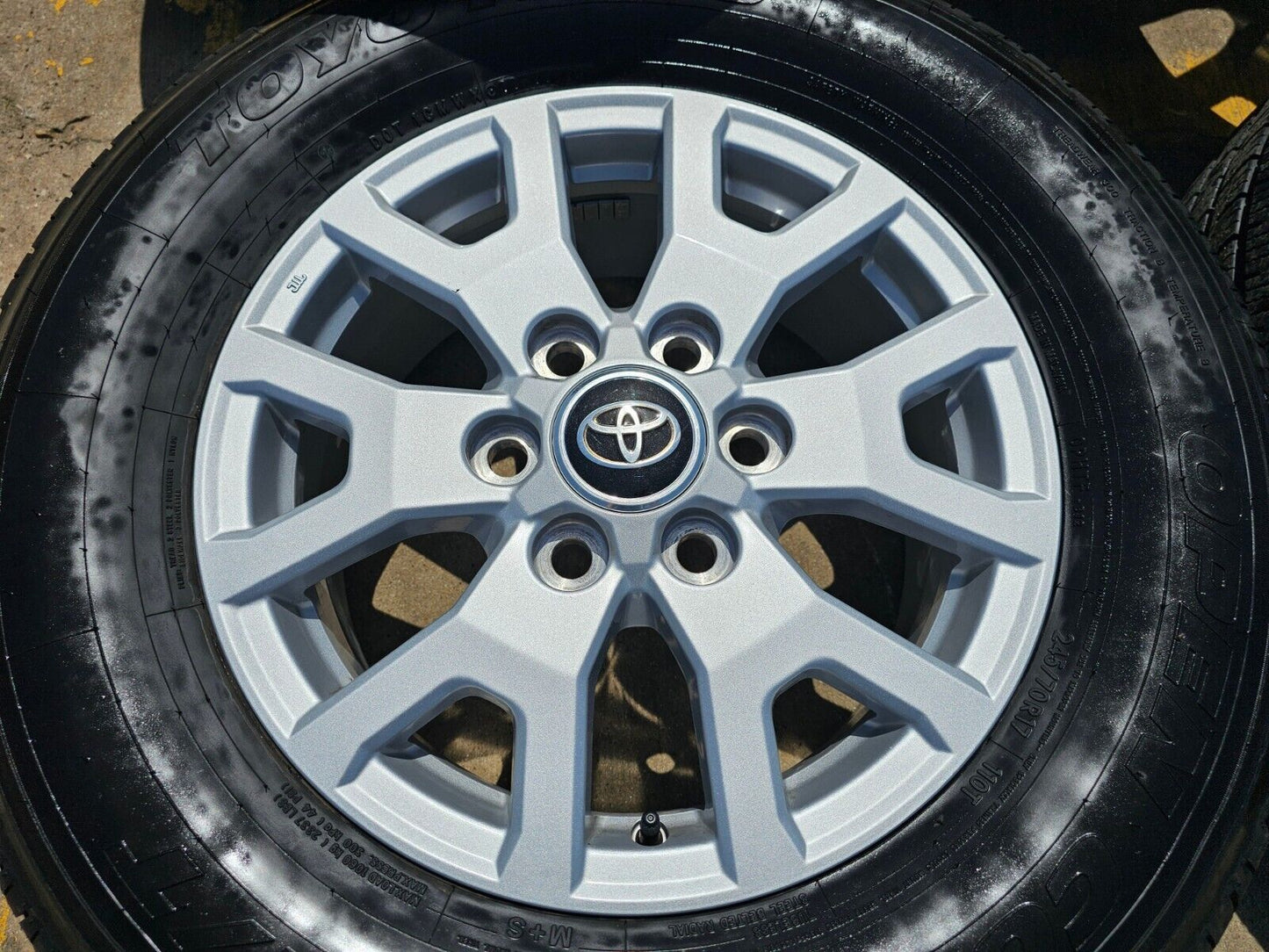 17" Toyota Tacoma 4Runner TRD OEM wheels rims tires 2024 2025