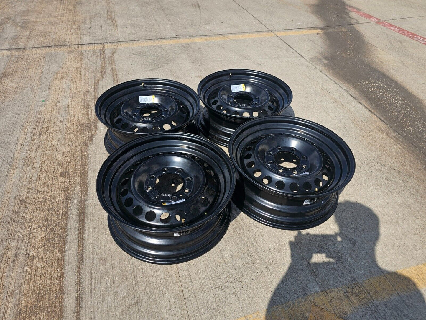 22" Chevy Silverado Transport Wheels GMC 2500 3500 OEM rims 2022 2023 2024 2025