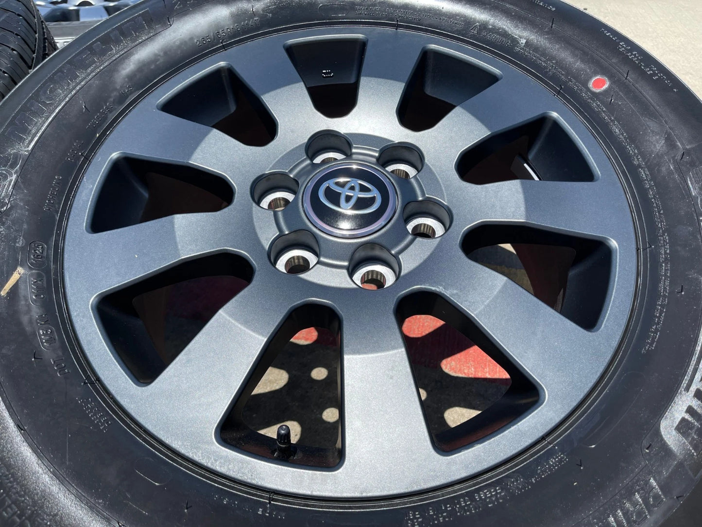 18" Toyota Land Cruiser OEM TRD wheels rims 95952 Tundra Sequoia MICHELIN NEW
