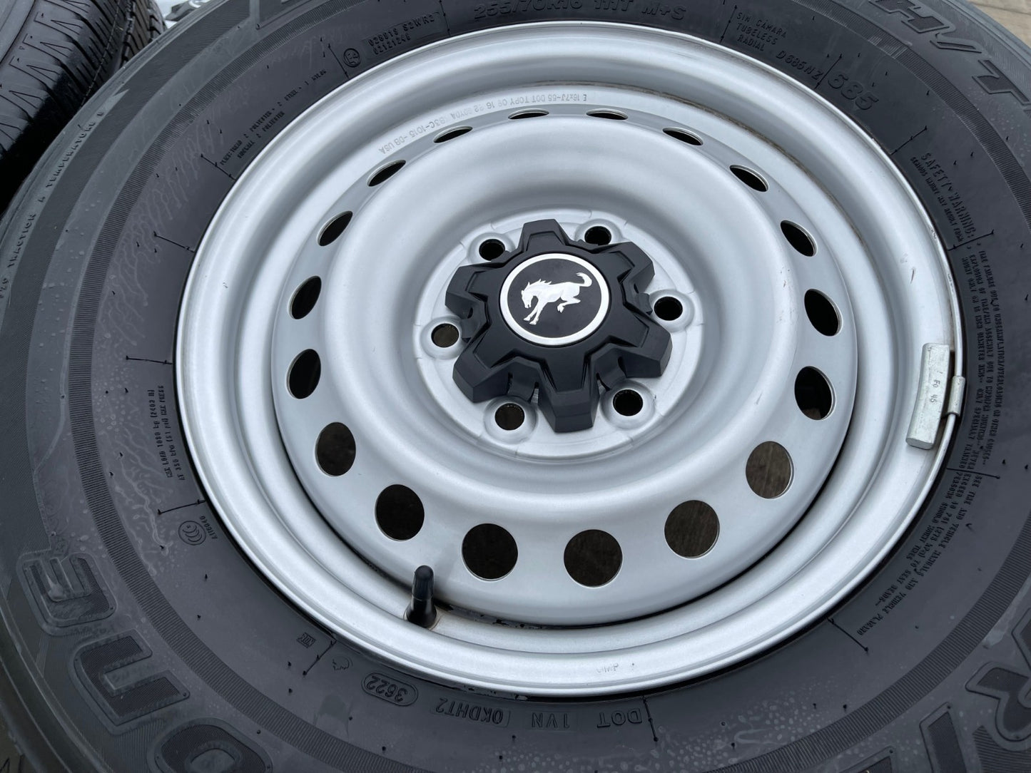 16" Ford Bronco steel wheels rims tires 10226 Ranger 2021 2022 2023 2024 2025