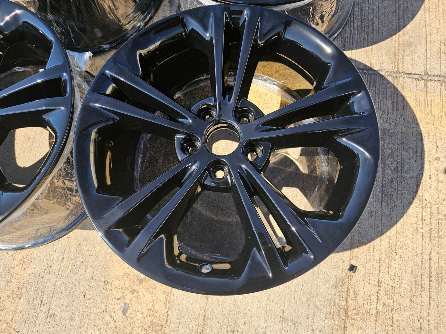 18" Ford Explorer Sport OEM rims wheels black 3922 Taurus NEW