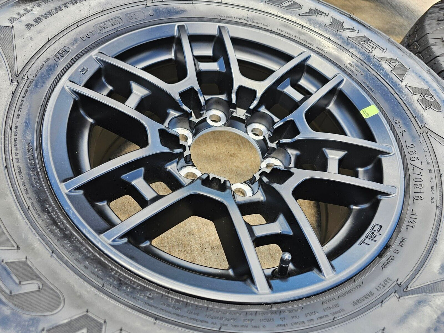 16" Toyota Tacoma TRD wheels rims tires 75258 OEM 4Runner FJ Cruiser