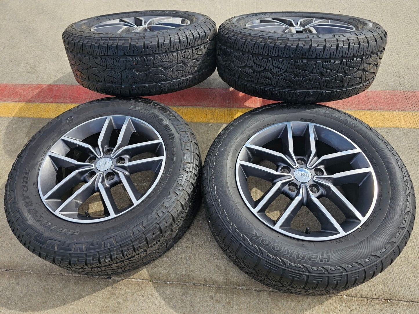 18" Jeep Grand Cherokee Durango OEM 9164 LIMITED wheels rims tires