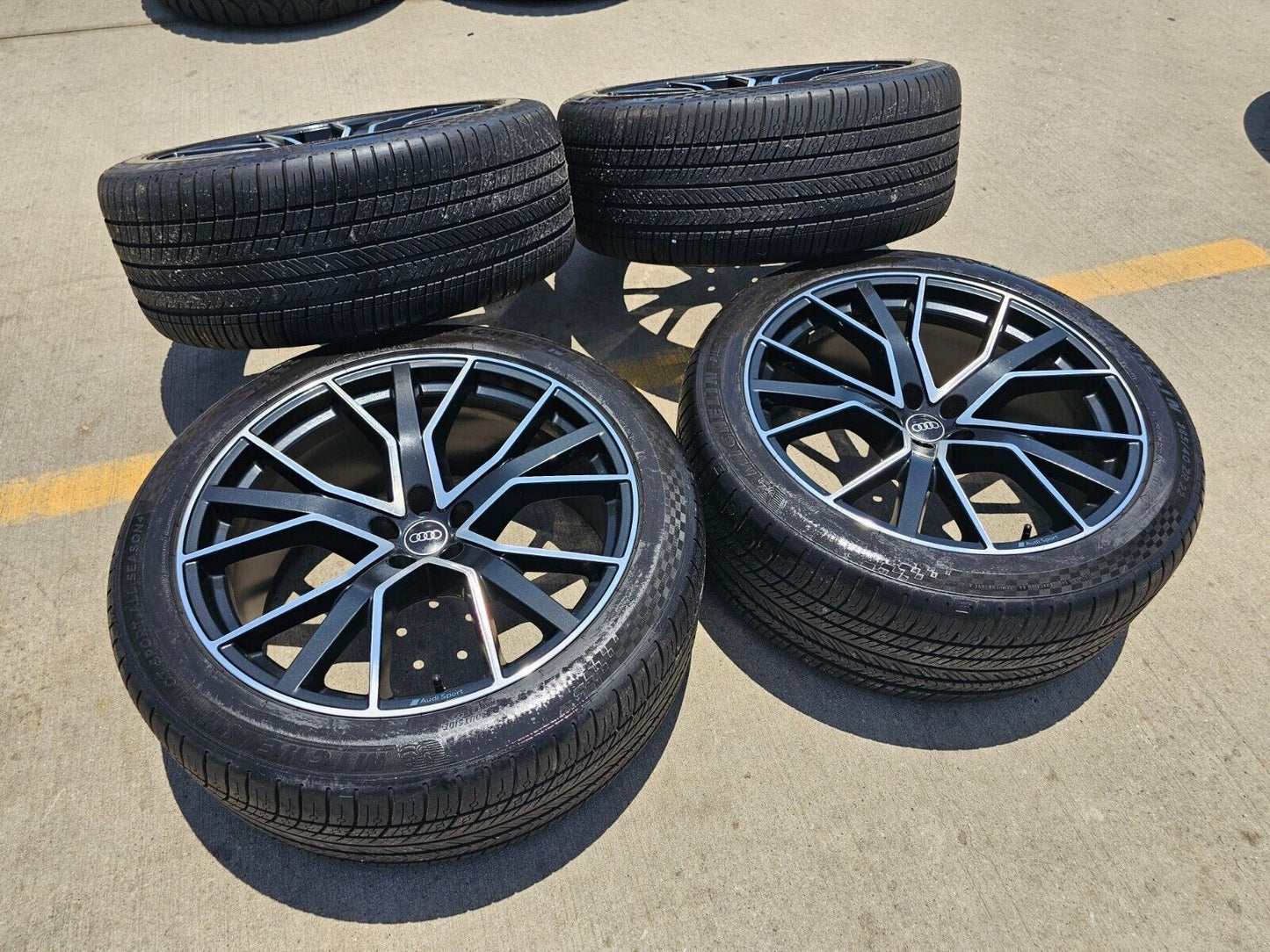 22" Audi RSQ7 OEM wheels rims SQ7 Q7 SQ8 Q8 RSQ8 59065 2021 2022 2023 2024