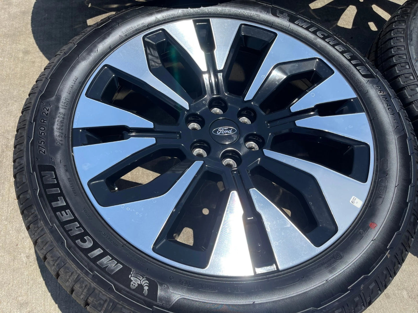 22" Ford F-150 LIMITED Plus OEM rims wheels Expedition MICHELIN 2025 2026 NEW