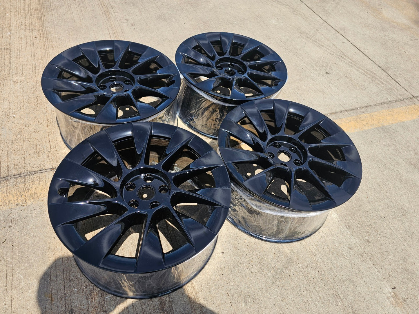 20" Tesla Model 3 OEM Uberturbine wheels rims 2021 2022 2023 2024 2025 NEW