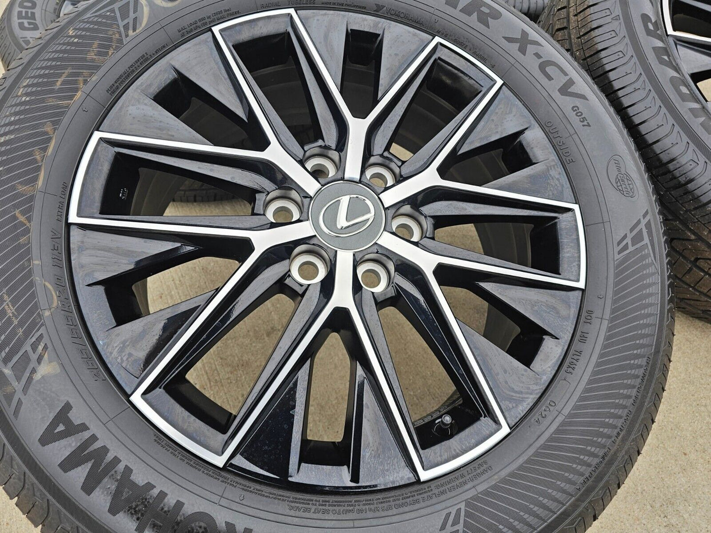 20" Lexus GX550 OEM wheels rims Toyota Land Cruiser Tundra 10545 LX600 2025 NEW