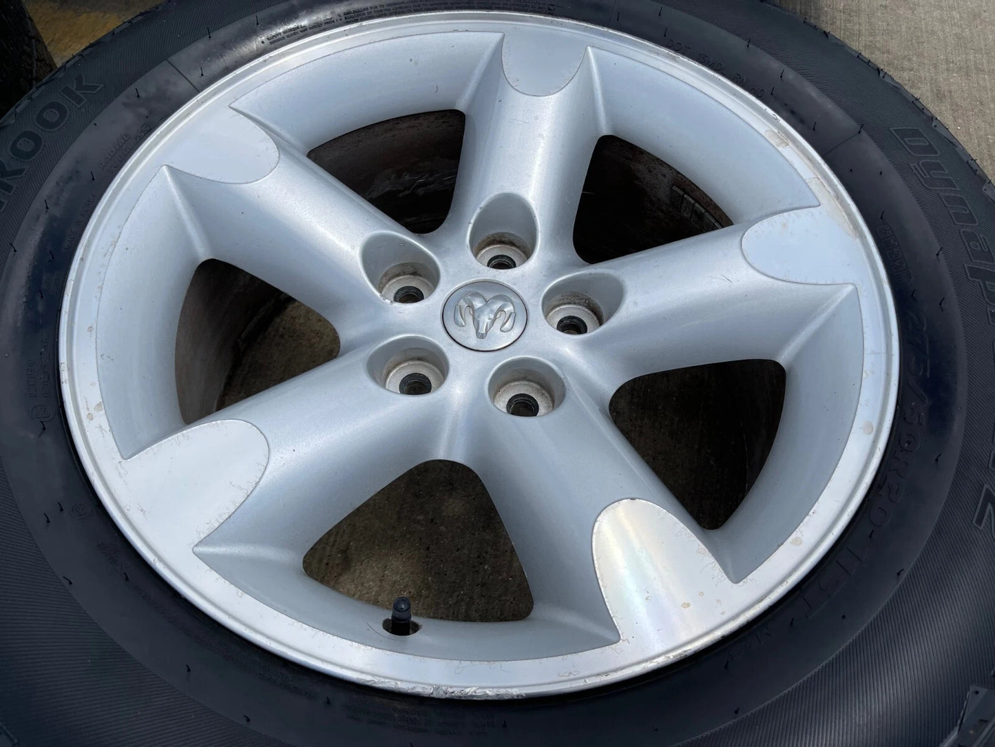 20" Dodge Ram 1500 OEM wheels rims 2267 tires 5x139 5x5.5