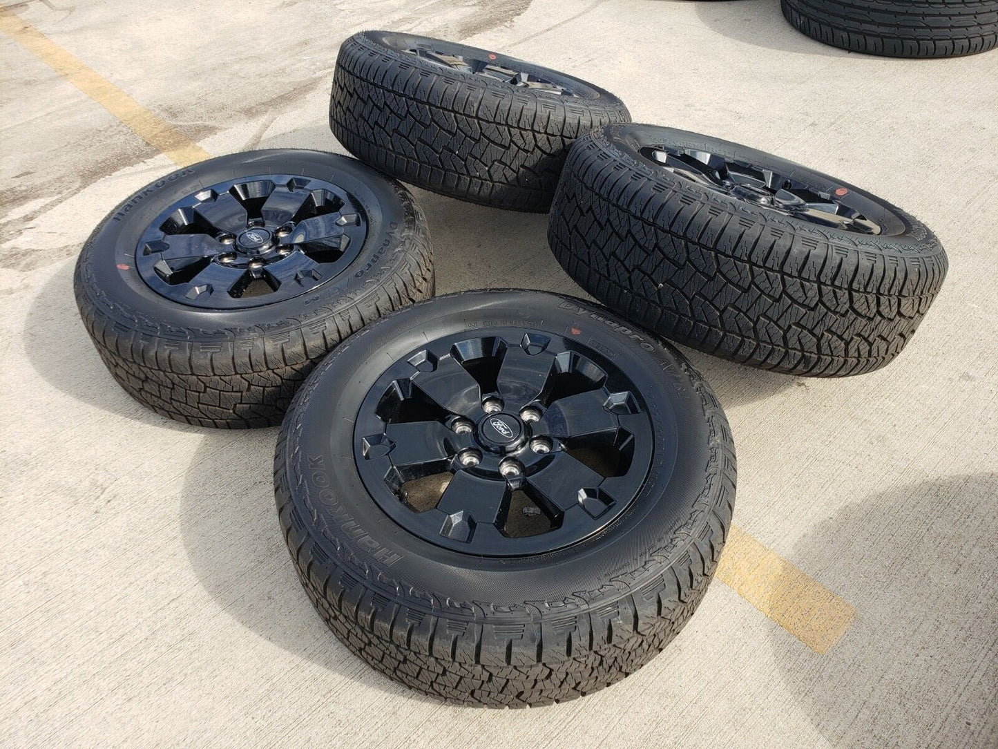18" Ford Ranger TREMOR Bronco OEM black wheels rims 10282 2022 2023 2024 NEW