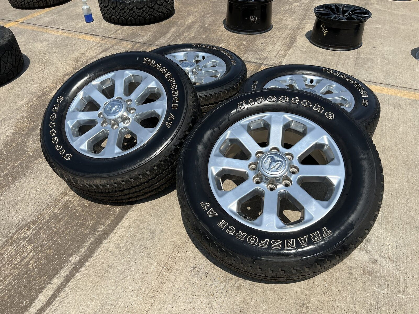 20" Dodge Ram 2500 Laramie Long Horn 2022 2023 2024 OEM wheels and tires
