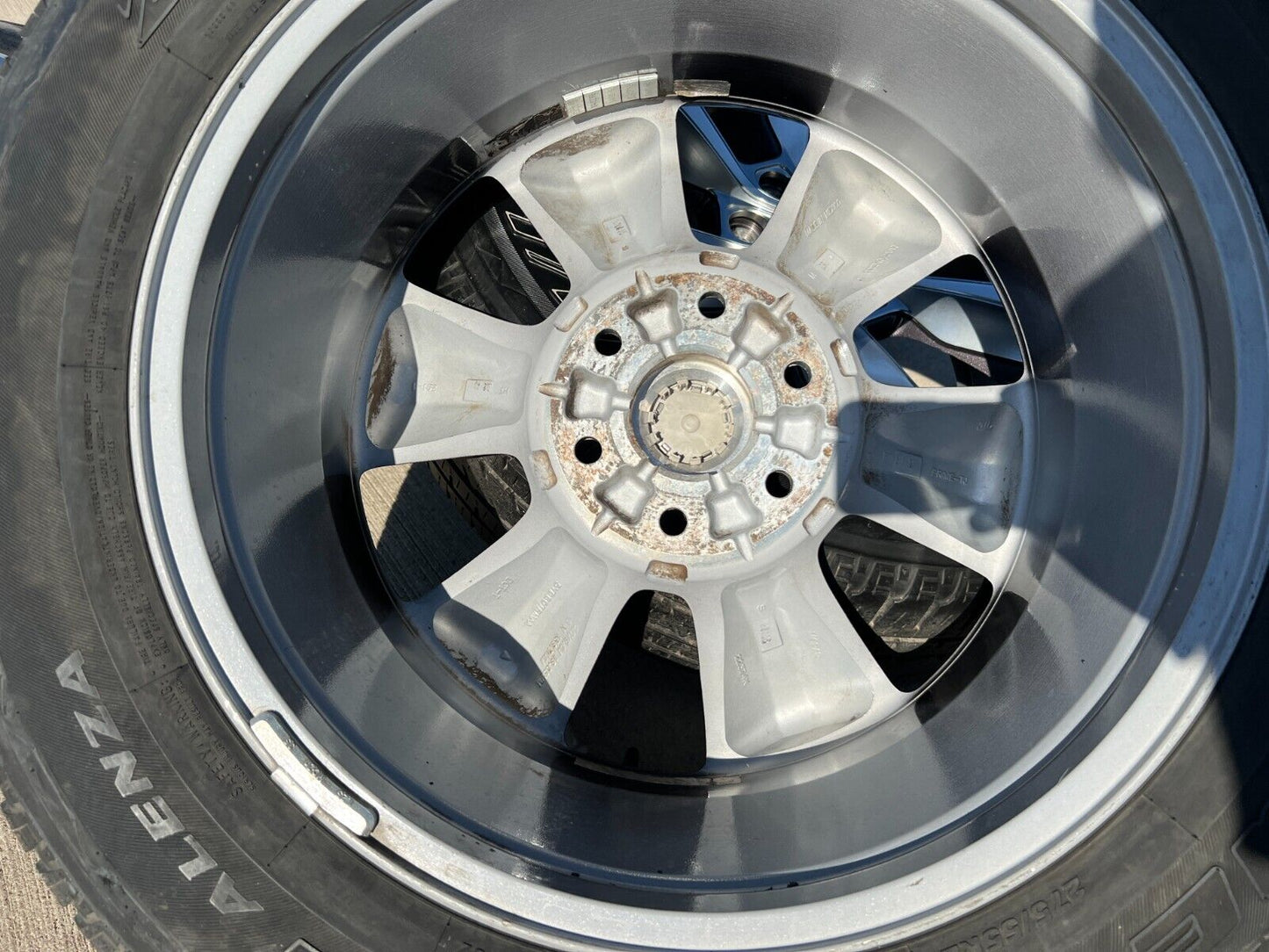 20" Dodge Ram 1500 OEM Laramie wheels rims 2681 tires 2021 2022 2023 2024