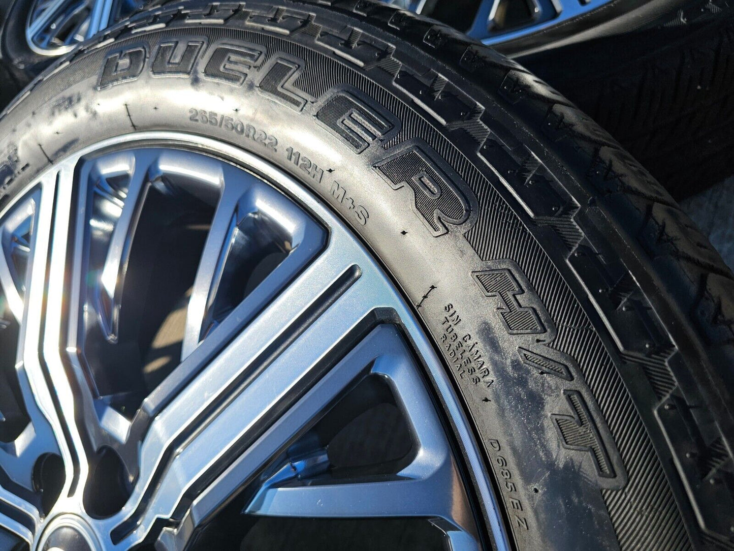 22" Toyota Tundra CAPSTONE OEM wheels rims 75282 95457 Sequoia 2023 2024 2025