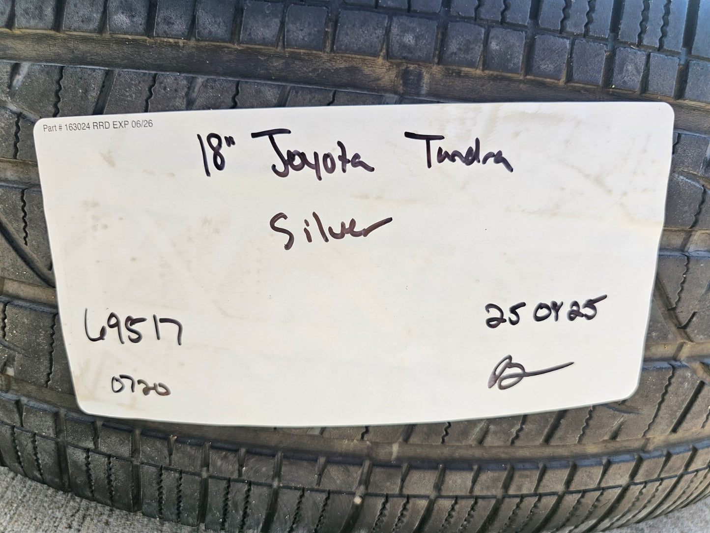 18" Toyota Tundra Sequoia TRD PRO OEM 5x150 wheels rims tires 69517