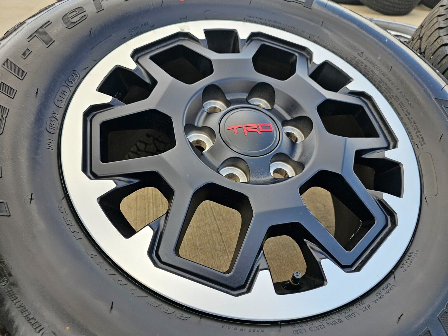 17" Toyota Tacoma 4Runner TRD OEM 42611 95893 10638 wheels rims 2025 BFG NEW