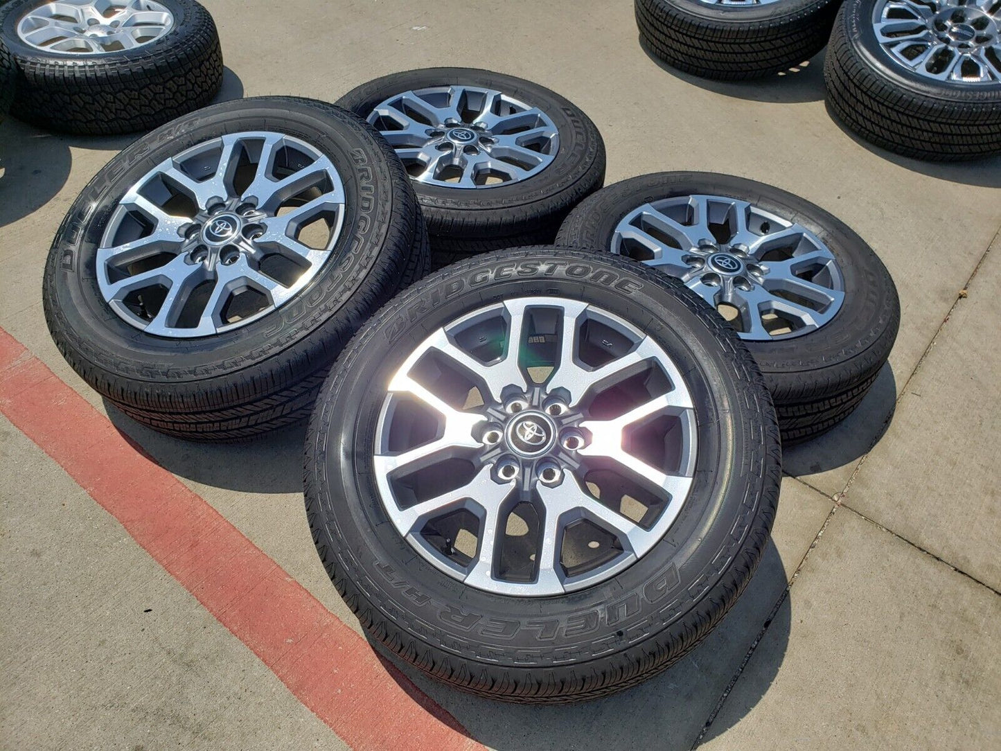 20" Toyota Tundra TSS TRD OEM wheels rims 95359 Sequoia 2023 2024 2025 NEW