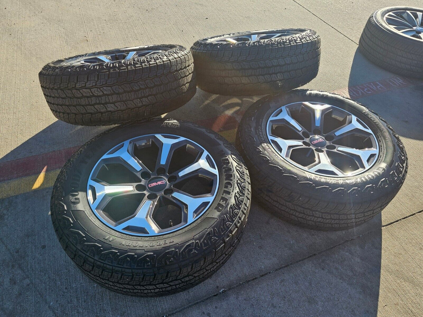 20" GMC Sierra Canyon Chevy Silverado OEM wheels rims 2024 2025 2026 NEW