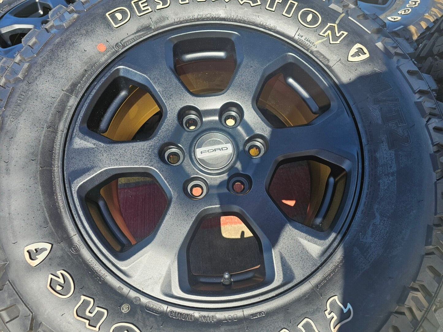 17" Ford Bronco wheels rims NEW 10384 Ranger 2022 2023 2024 2025 NEW