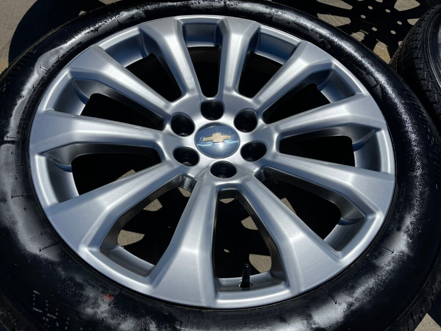 22" Chevy Silverado High Country OEM 5922 wheels rims Tahoe 2023 2024 2025 NEW