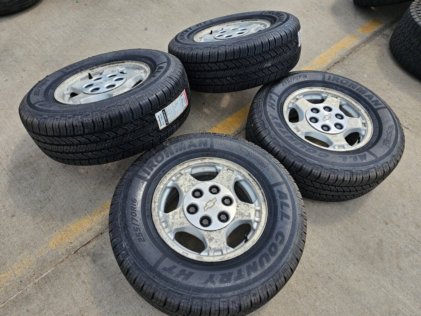 16" Chevy Silverado 1500 Tahoe OEM 5073 wheels rims 2002 2003 2004 2005 2006