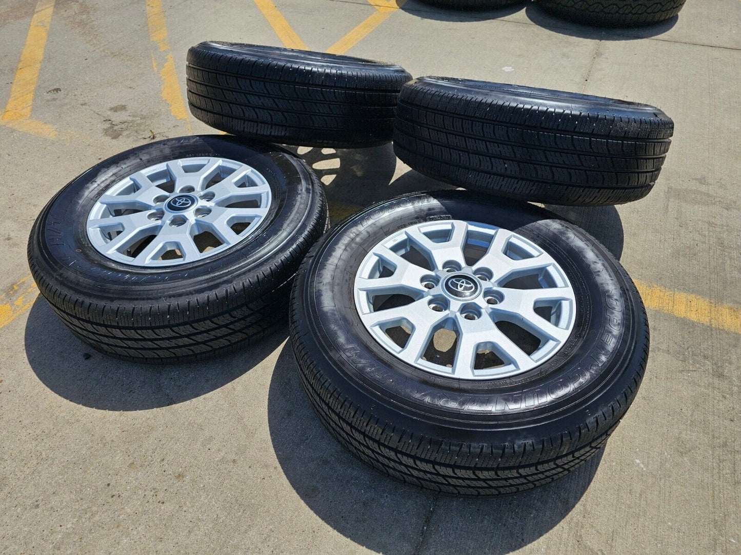 17" Toyota Tacoma 4Runner TRD OEM wheels rims tires 2024 2025