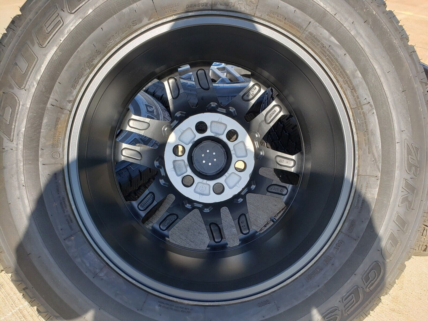 18" Toyota Tundra TRD OEM wheels rims 75281 black Sequoia LX600 2023 2024 NEW