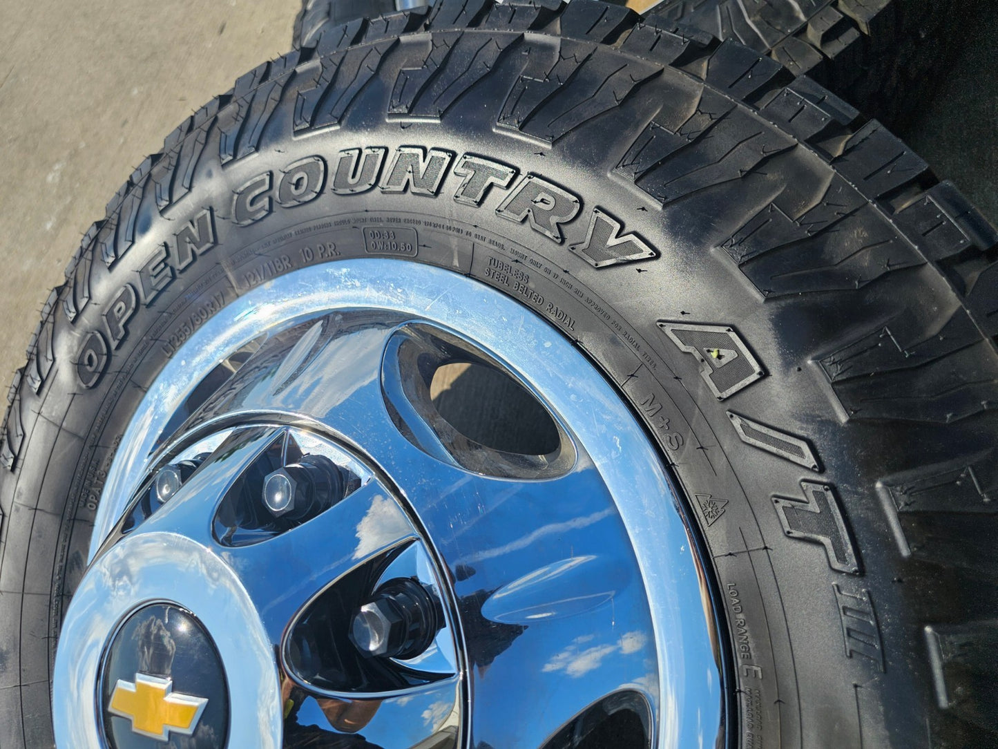 17" Chevy Silverado GMC Sierra 3500 Dually simulator rims wheels OEM 8094 TOYO