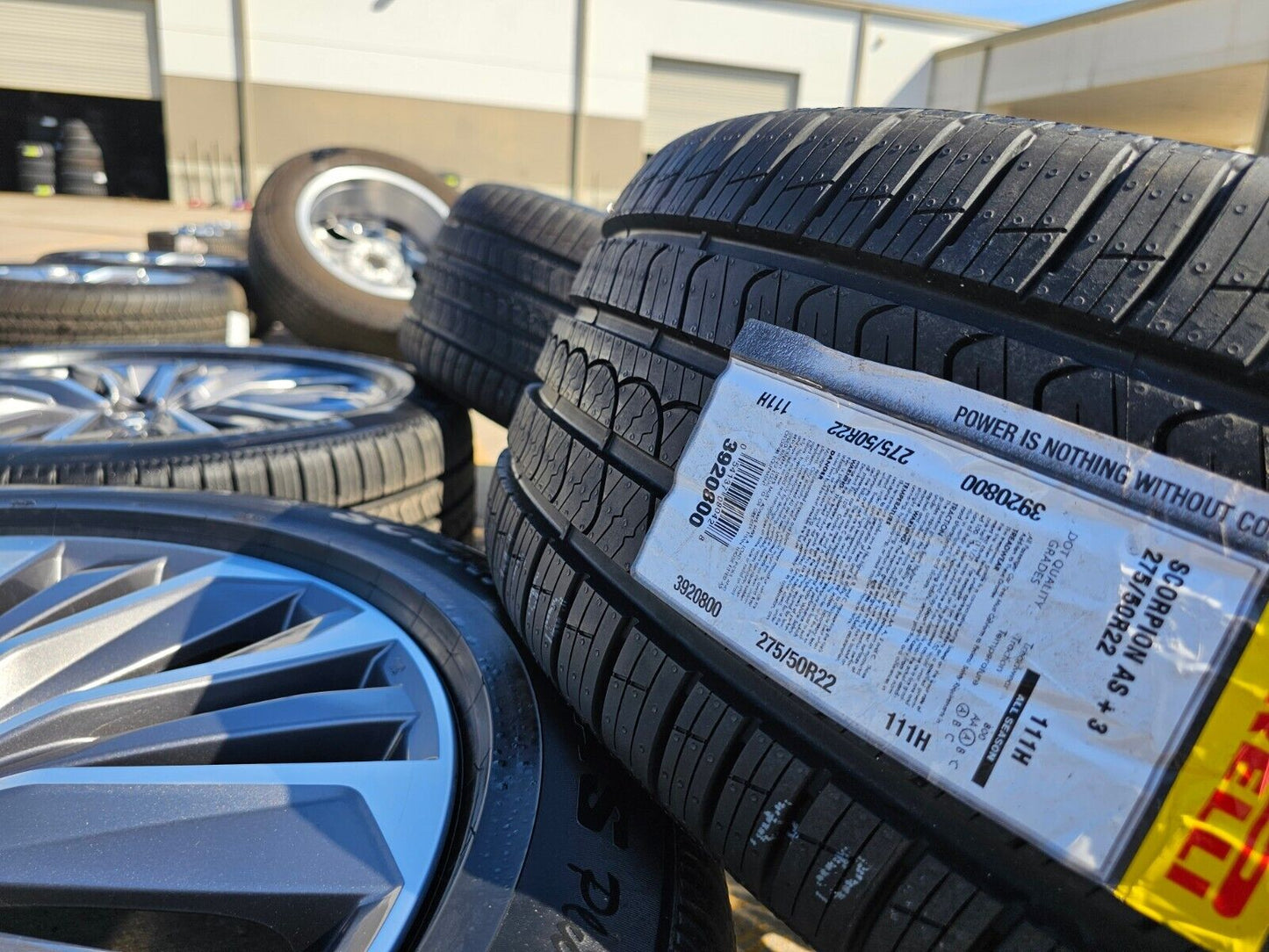 22" Infiniti QX80 QX56 Nissan Titan Armada OEM wheels rims tires 2024 2025 NEW