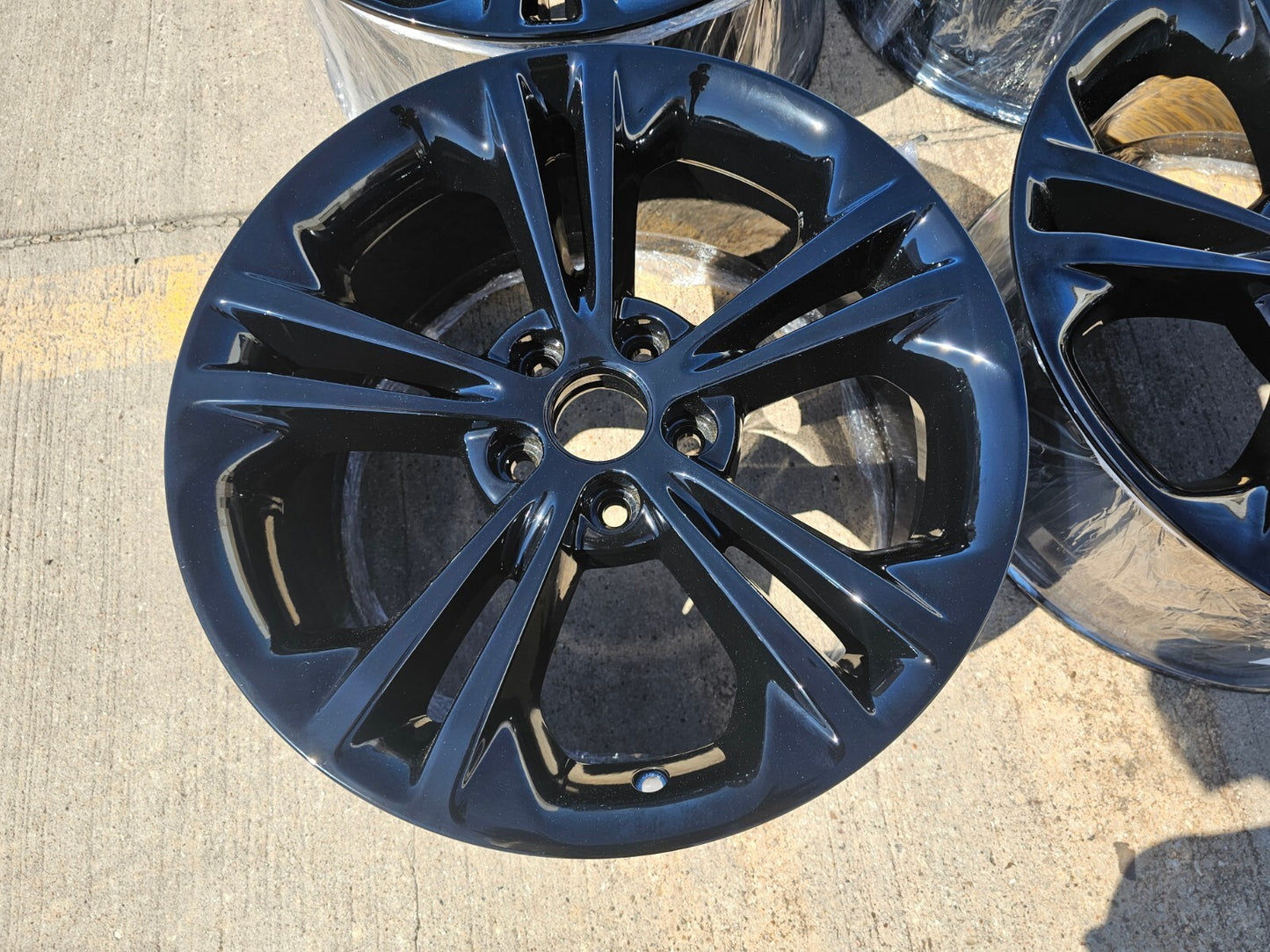 18" Ford Explorer Sport OEM rims wheels black 3922 Taurus NEW