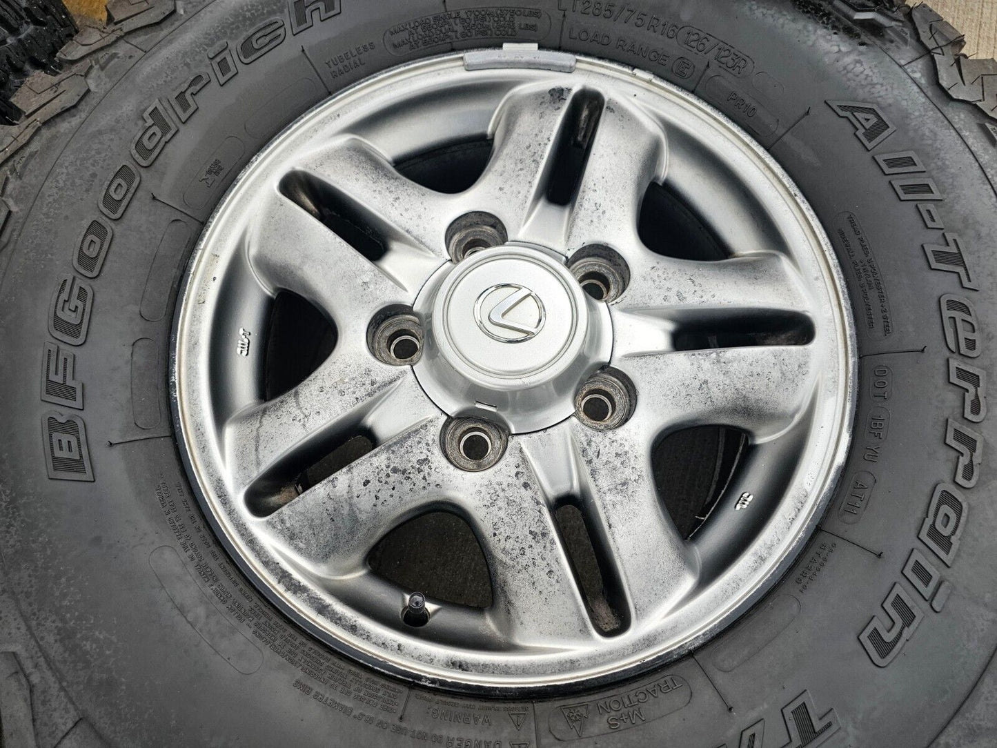 16" Lexus LX470 Toyota Land Cruiser OEM 74145 wheels rims 1998 1999 2000 2002