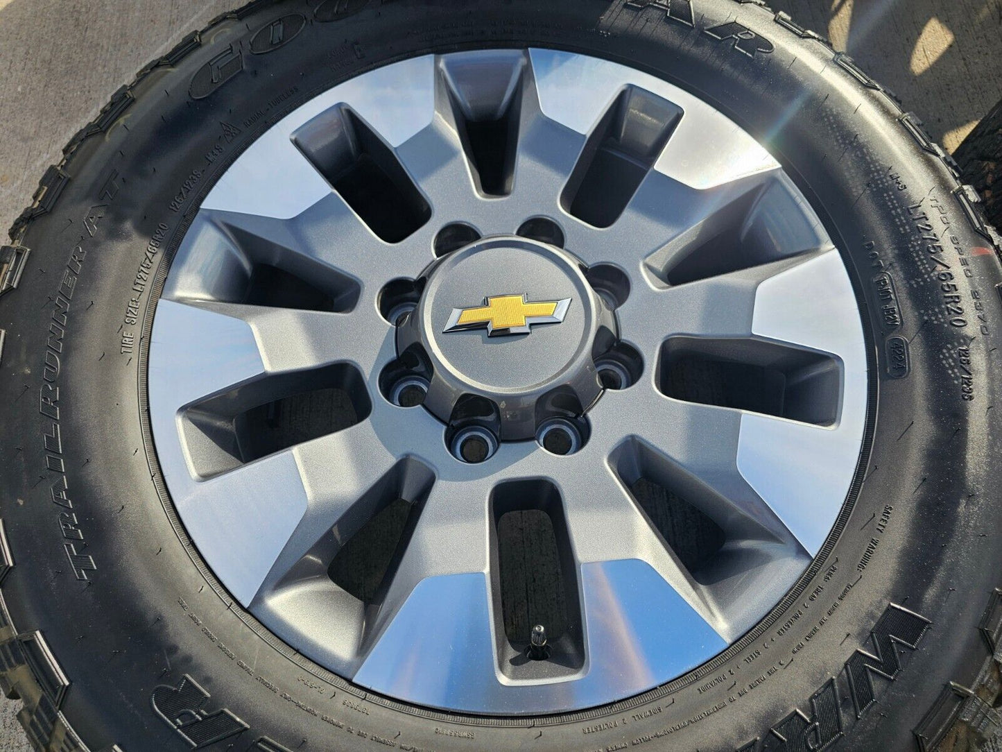 20" Chevy Silverado GMC Sierra AT4 2500 3500 OEM 5960 wheels rims 2024 2025 NEW