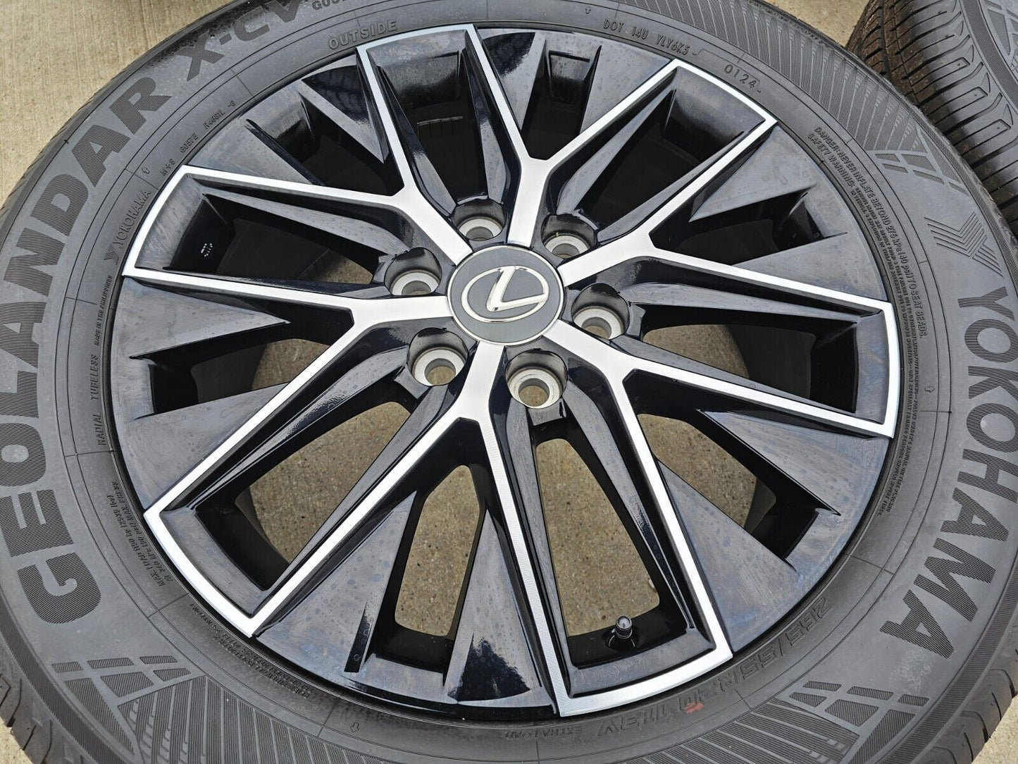 20" Lexus GX550 OEM wheels rims Toyota Land Cruiser Tundra 10545 LX600 2025 NEW