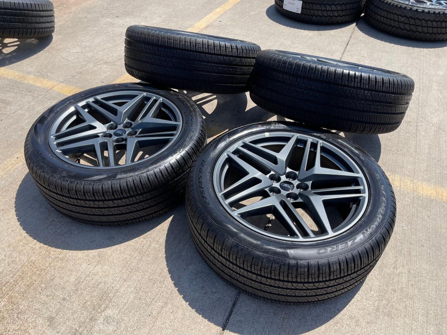 21" Ford Explorer ST OEM rims wheels Lincoln Aviator 2023 2024 2025 NEW