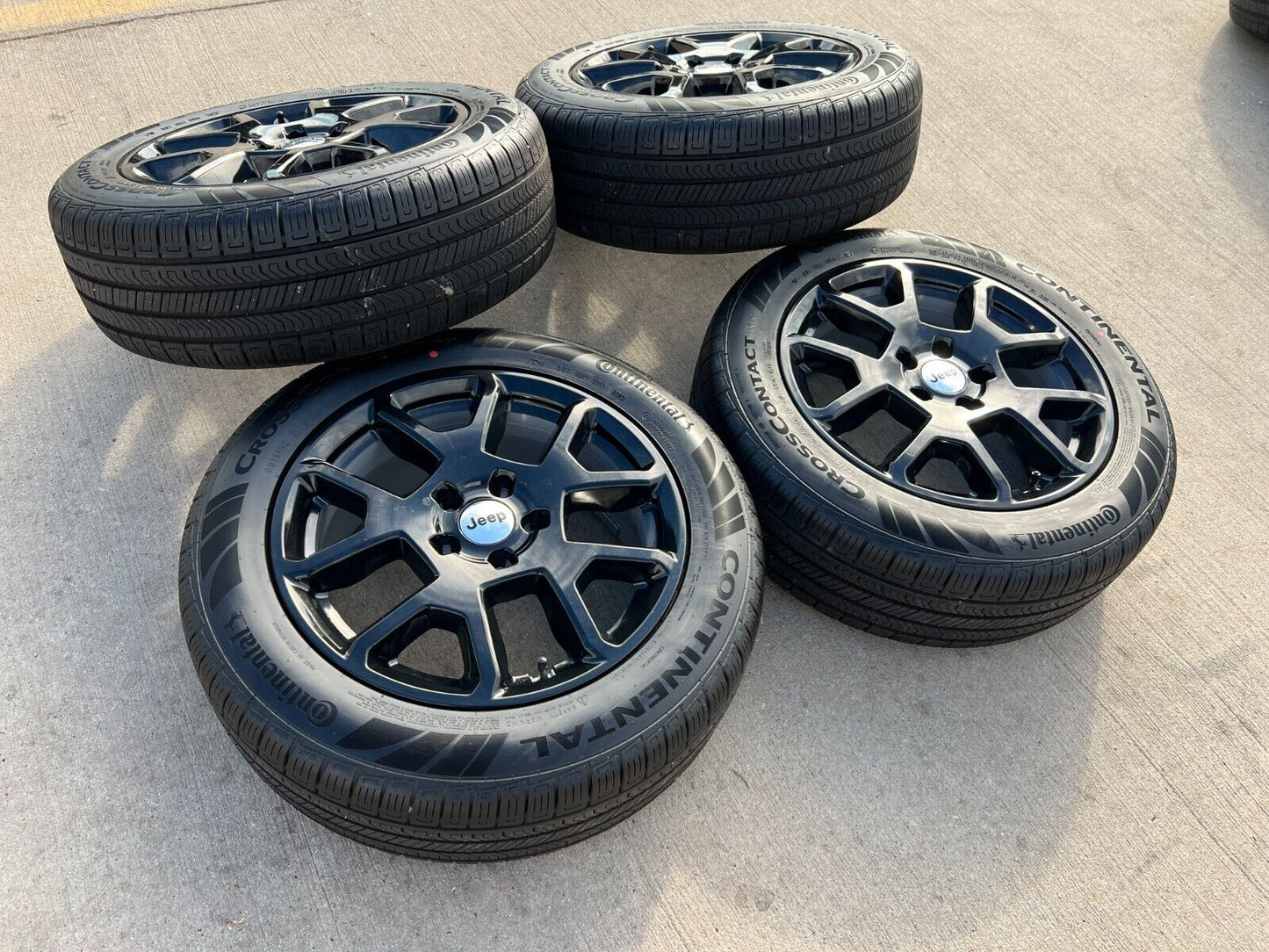 17" Jeep Cherokee wheels OEM rims Compass 9257 9225 Renegade NEW