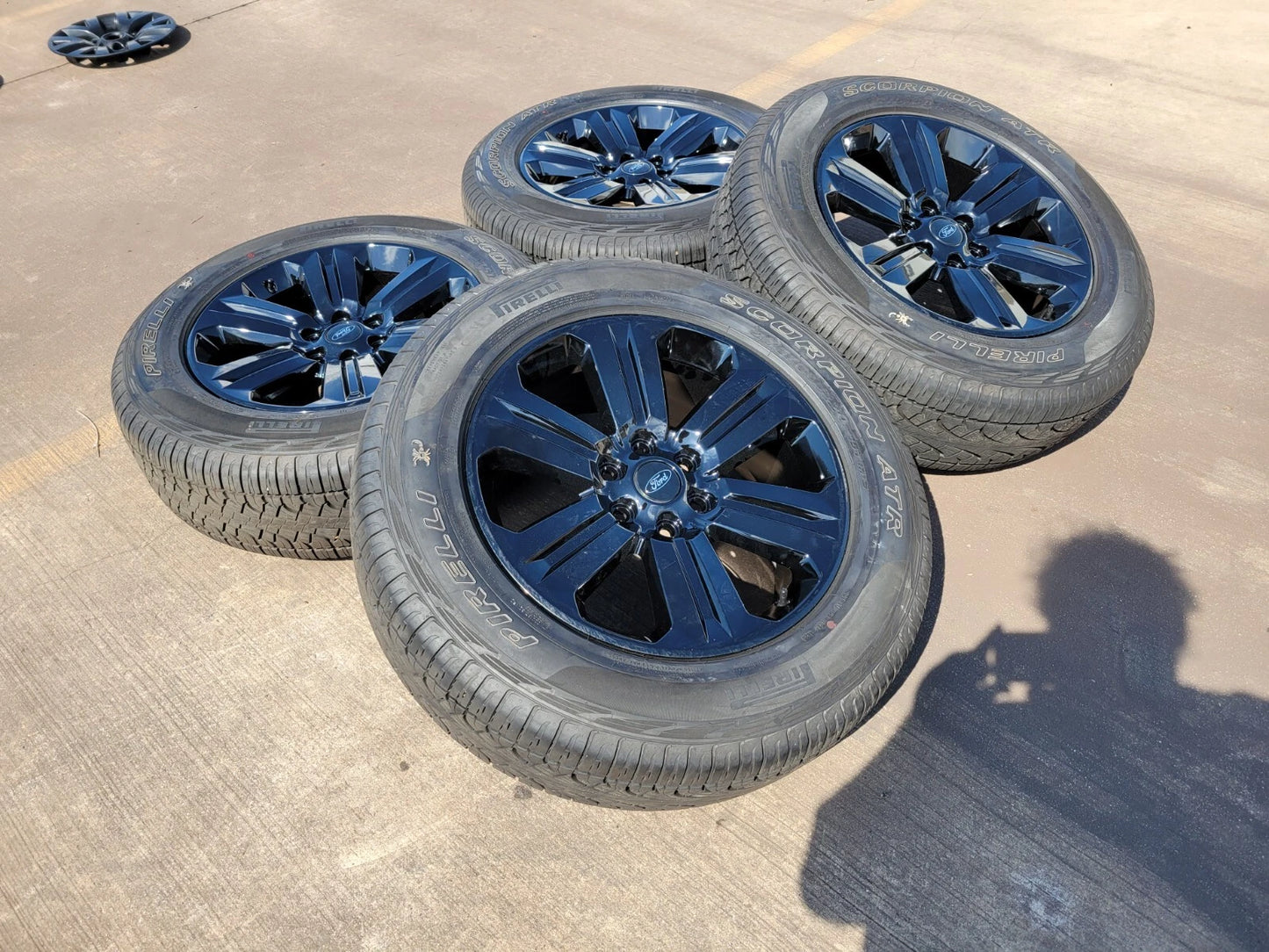 20" Ford F-150 Expedition OEM TREMOR rims wheels 10171 black