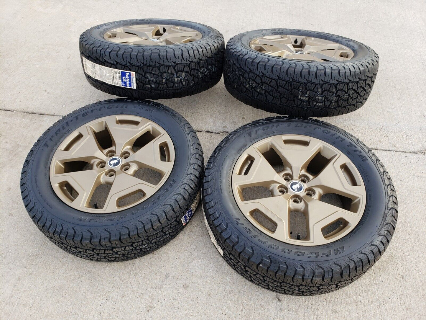 18" Ford Maverick Bronco Sport HERITAGE OEM rims wheels 95020 10328 BRONZE NEW
