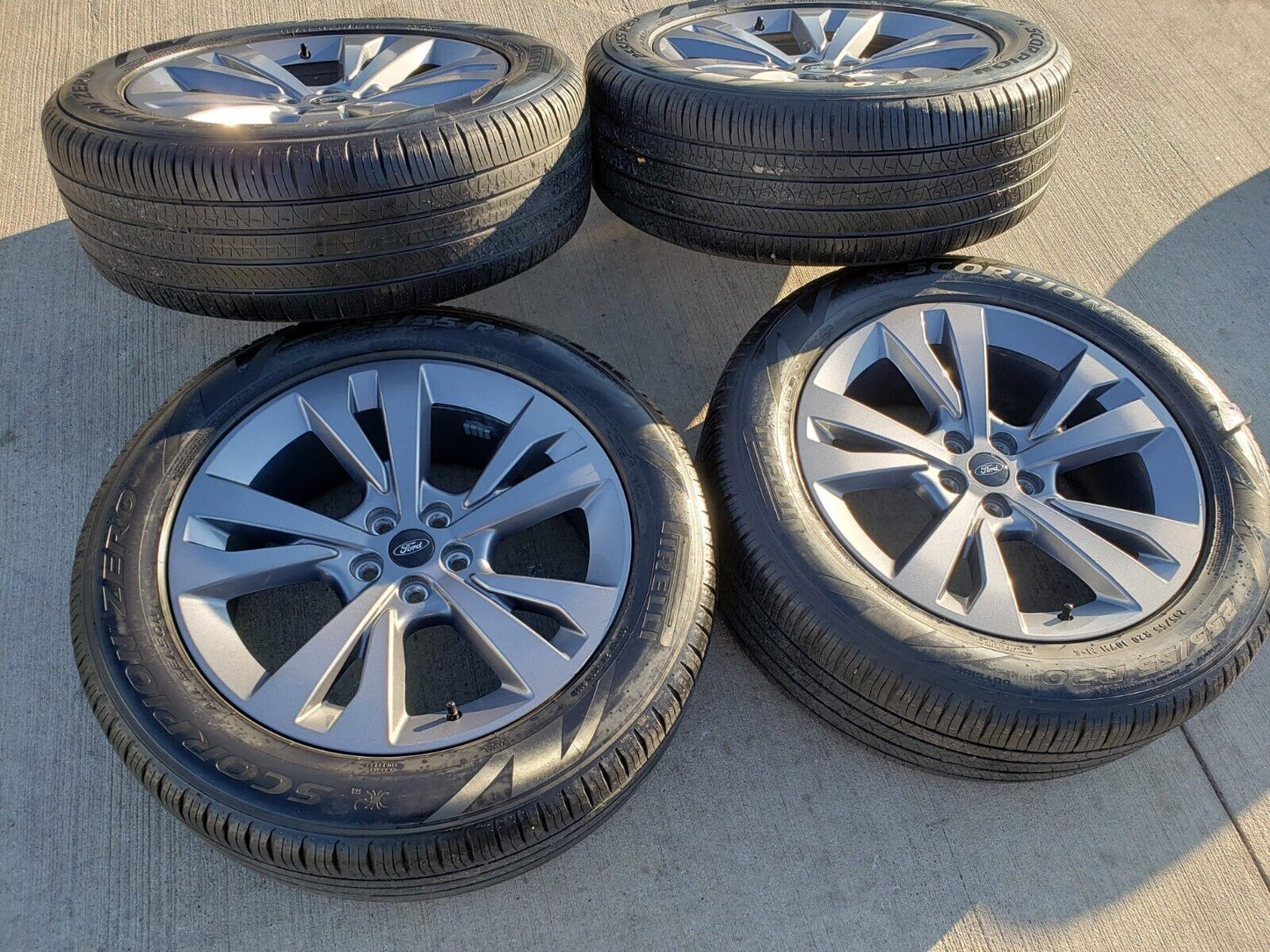 20" Ford Explorer Limited OEM rims wheels 10267 Lincoln Aviator 2022 2023 2024