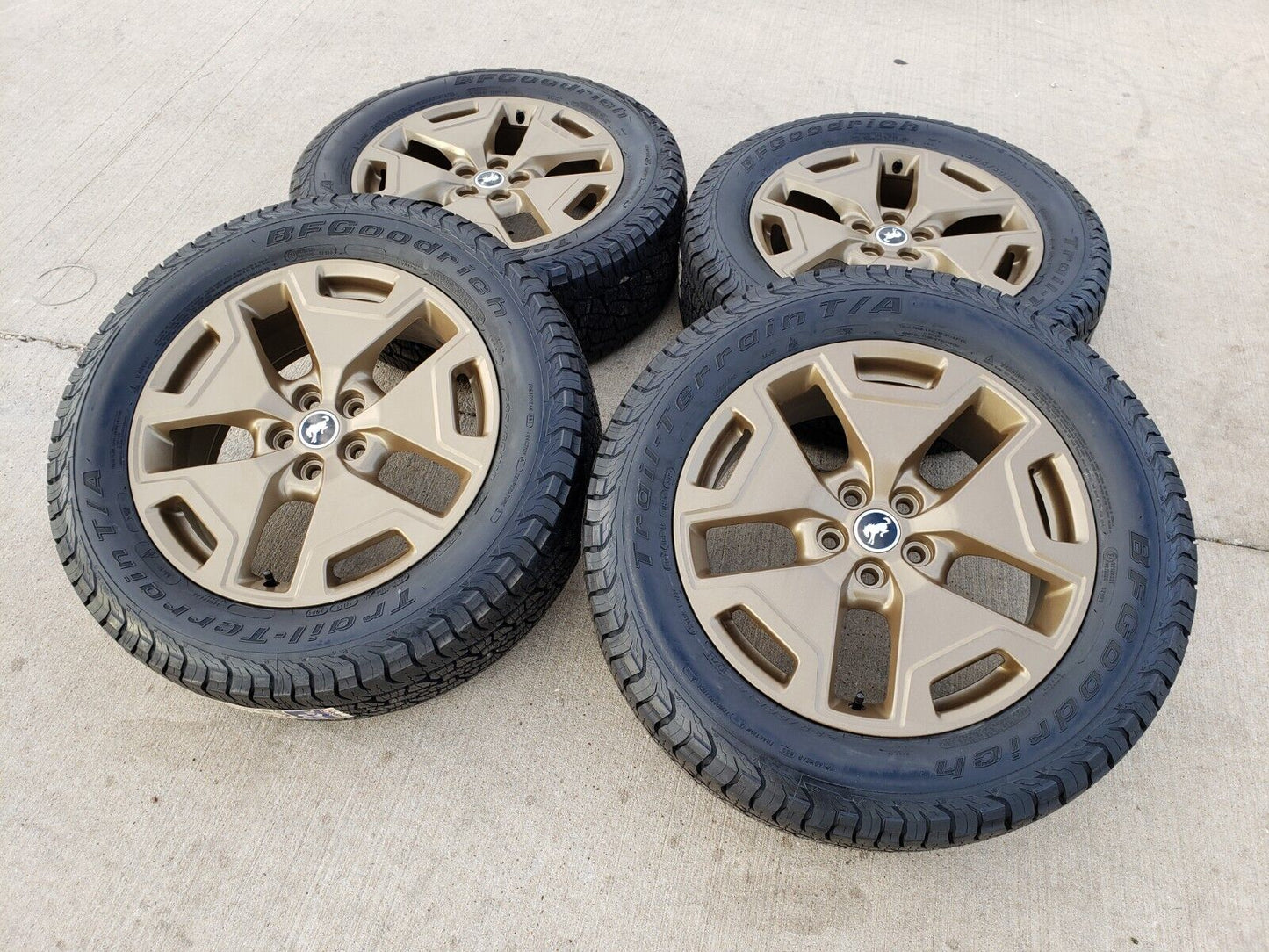 18" Ford Maverick Bronco Sport HERITAGE OEM rims wheels 95020 10328 BRONZE NEW