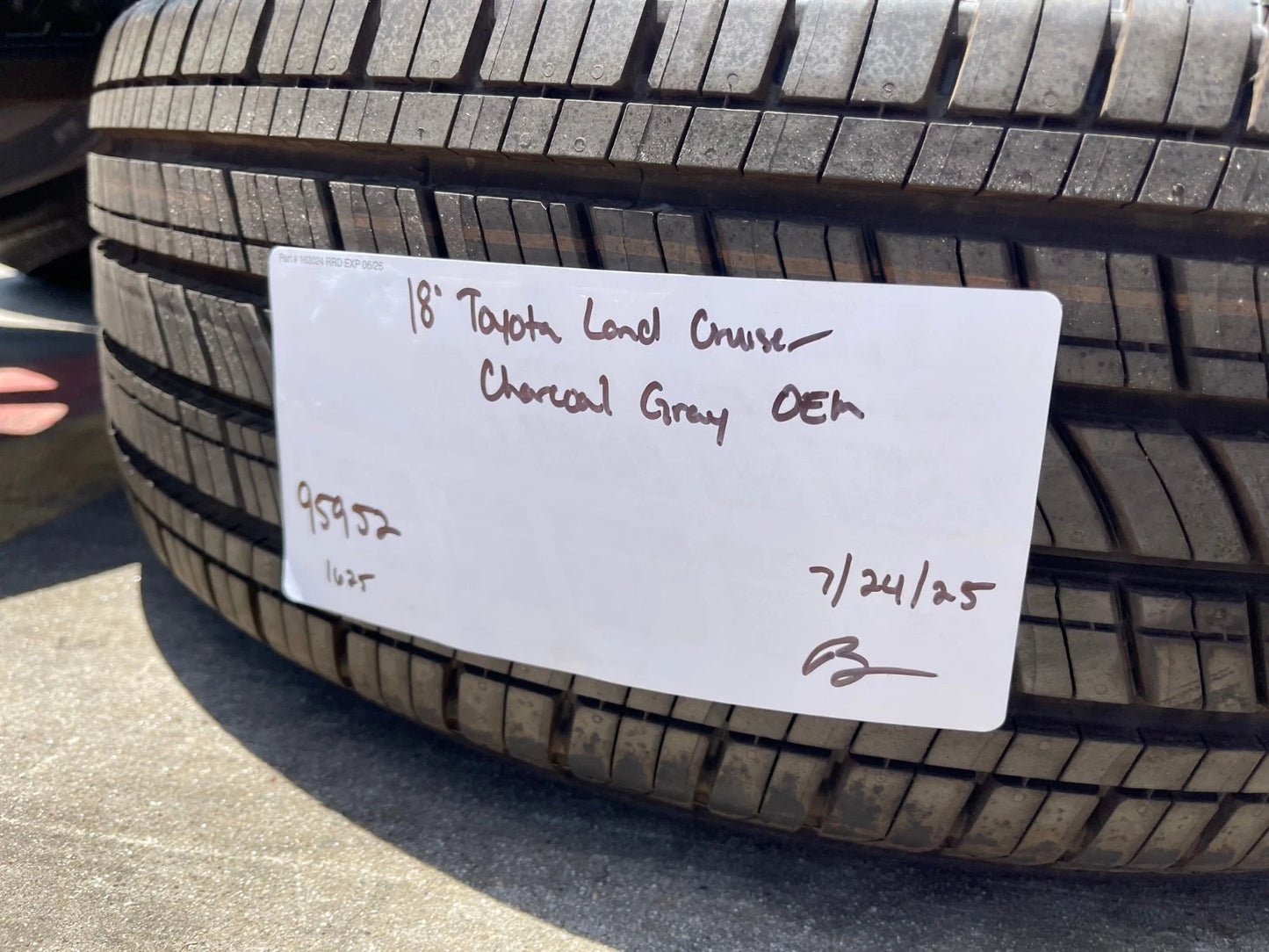 18" Toyota Land Cruiser OEM TRD wheels rims 95952 Tundra Sequoia MICHELIN NEW