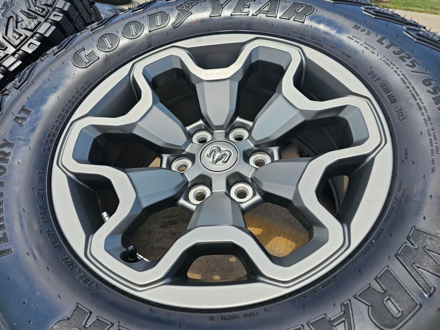 18" Dodge Ram 1500 TRX GRAY OEM 66002 wheels rims 35" tires 2023 2024 2025 NEW